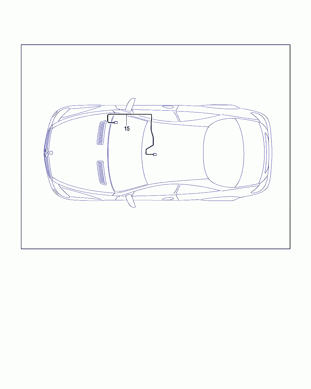 ELECTRICAL WIRING HARNESS, <span>A 221 440 33 36, Main Group: Electrical System, Diagram: CABLE HARNESS FOR COMTROL DISPLAY SYSTEM OMS, Location Of Picture: 15