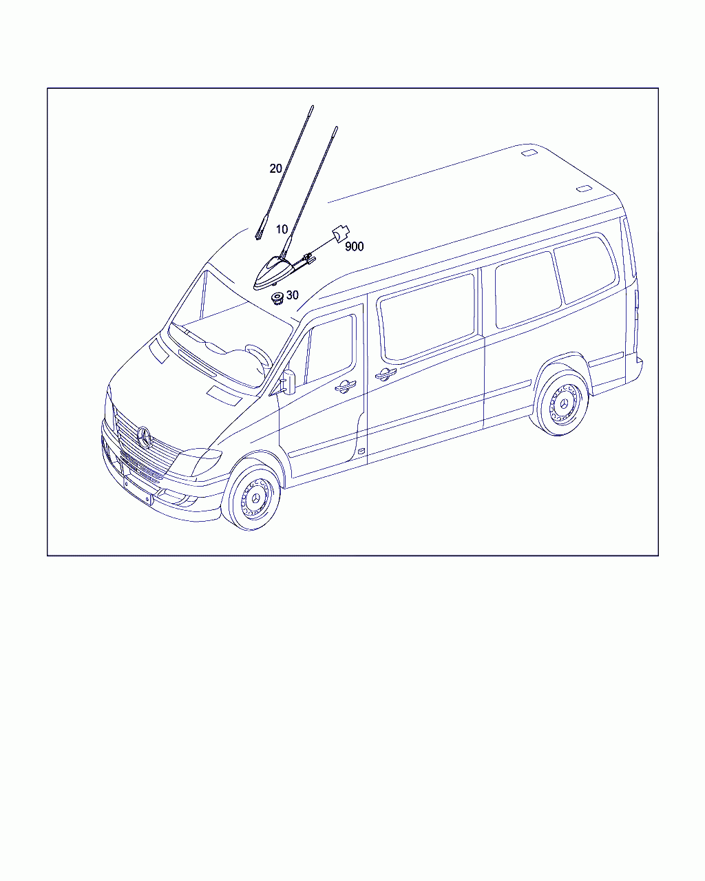 ANTENNA, <span>A 906 820 04 75, Main Group: Electrical System/lighting, Diagram: ANTENNA, Location Of Picture: 10
