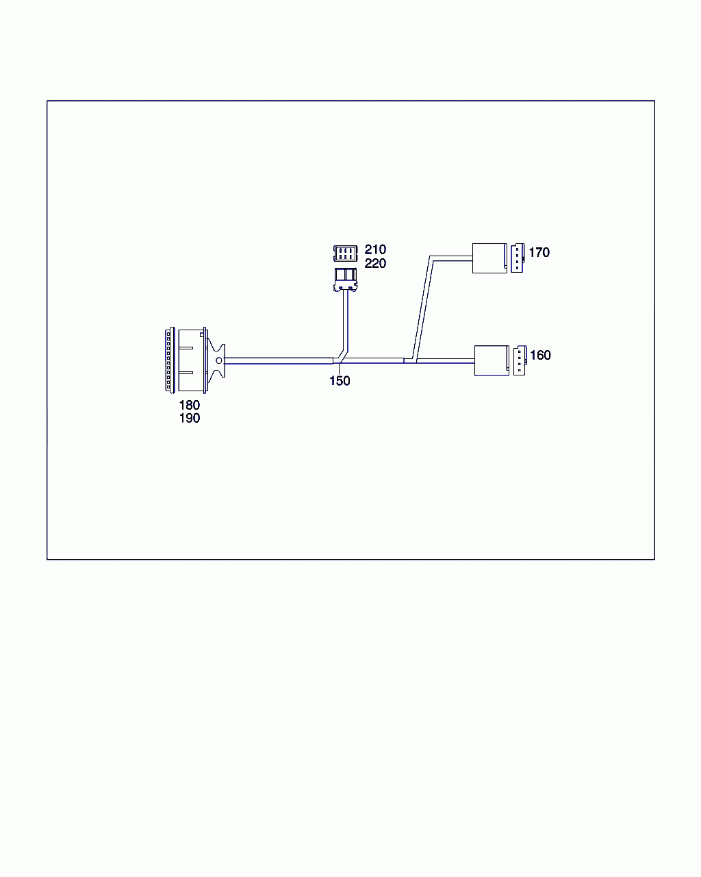 EL. CABLE, <span>A 220 540 86 32, Main Group: Electrical System, Diagram: DYNAMIC SEAT, Location Of Picture: 150