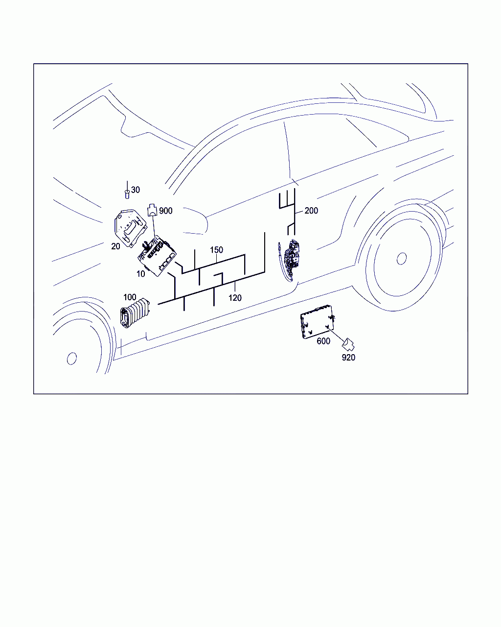 CONTROL UNIT, <span>A 207 900 12 00, Main Group: Electrical System, Diagram: DOOR WIRING HARNESS AND DOOR CONT.UNIT, Location Of Picture: 10