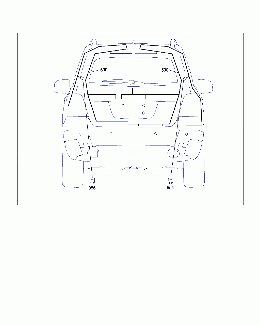 ELECT. LINE, <span>A 204 540 80 32, Main Group: Electrical System, Diagram: DOOR WIRING HARNESS AND DOOR CONT.UNIT, Location Of Picture: 600