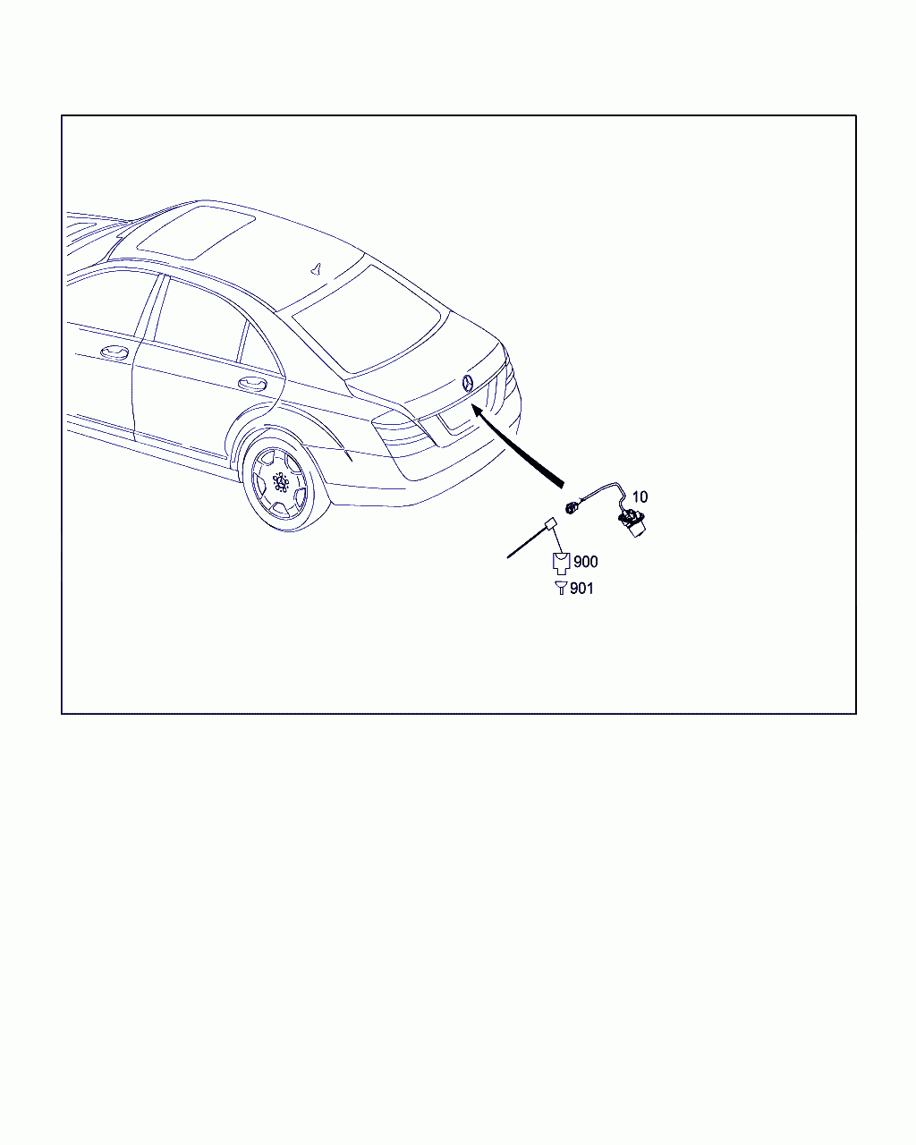 CAMERA, <span>A 221 820 03 97, Main Group: Electrical System, Diagram: REAR-VIEW CAMERA, Location Of Picture: 10
