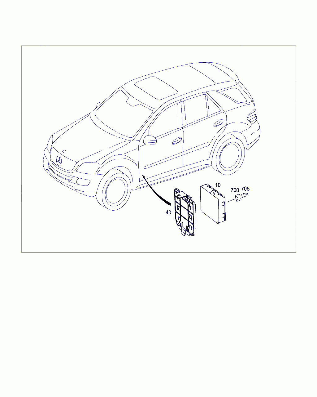 CONTROL UNIT GATEWAY, <span>A 164 540 01 62, Main Group: Electrical System, Diagram: CENTRAL GATEWAY/SYSTEM DIAGNOSIS, Location Of Picture: 10