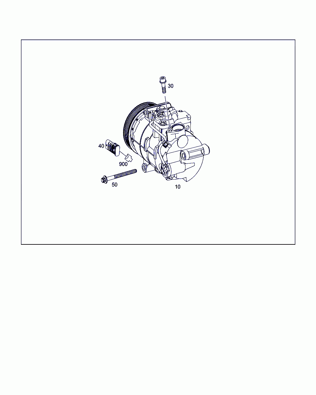 REFRIGERANT COMPRESSOR, <span>A 003 230 67 11, Main Group: Heating And Ventilation, Diagram: A/C COMPRESSOR, Location Of Picture: 10