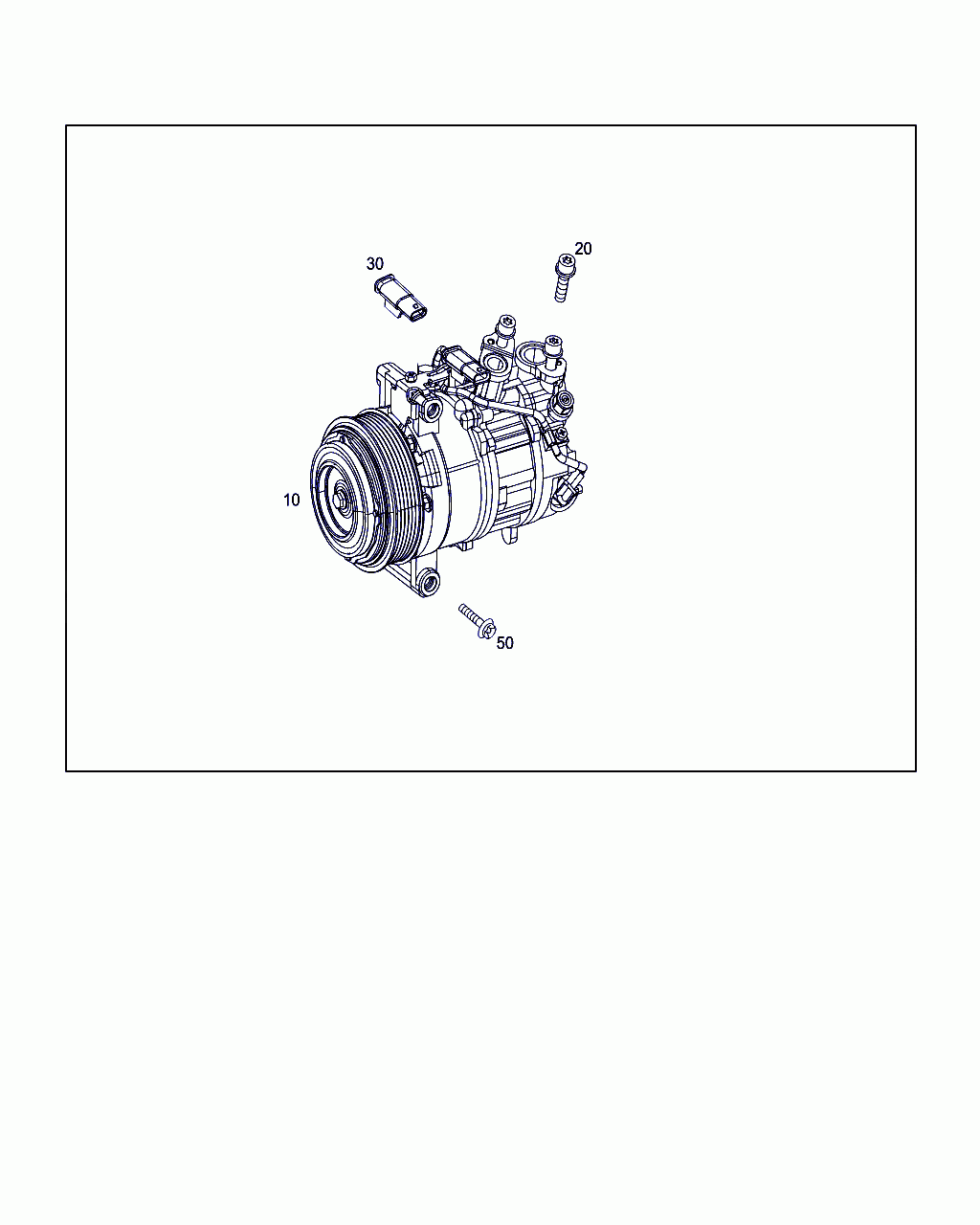 REFRIGERANT COMPRESSOR, <span>A 003 230 69 11, Main Group: Heating And Ventilation, Diagram: A/C COMPRESSOR, Location Of Picture: 10