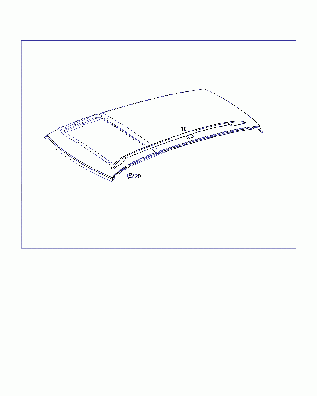 ROOF RACK, <span>A 156 890 01 93, Main Group: Trunks And Cases, Diagram: ROOF RAILING, Location Of Picture: 10