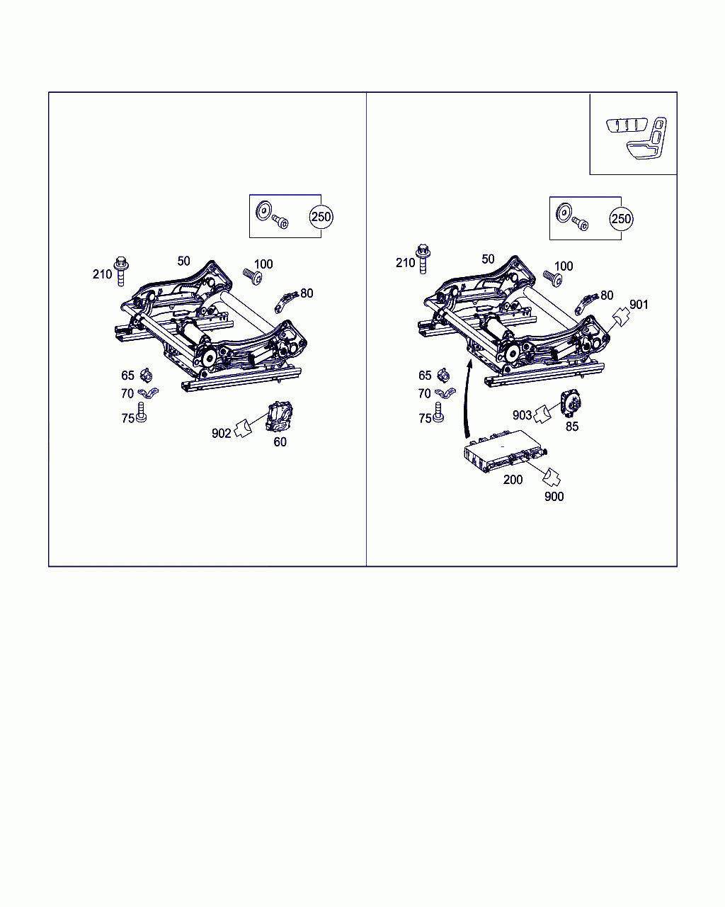 HEIGHT ADJUSTMENT, <span>A 212 910 58 01, Main Group: Driver's Seat, Diagram: SEAT ADJUSTMENT, Location Of Picture: 50