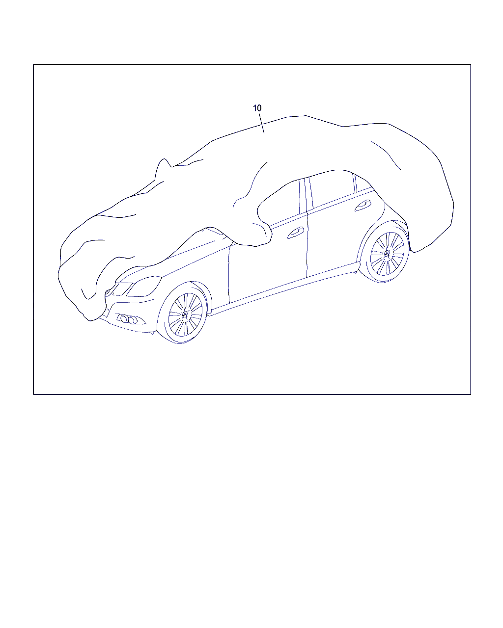 PROTECTING COVER, <span>A 212 899 00 86, Main Group: Accessories, Diagram: TARPAULIN, Location Of Picture: 10