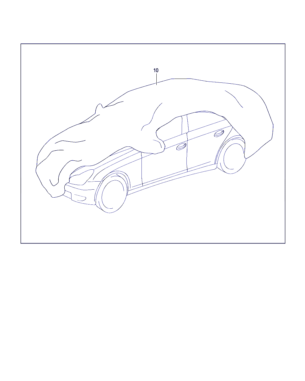 PROTECTING COVER, <span>A 219 899 00 86, Main Group: Accessories, Diagram: TARPAULIN, Location Of Picture: 10