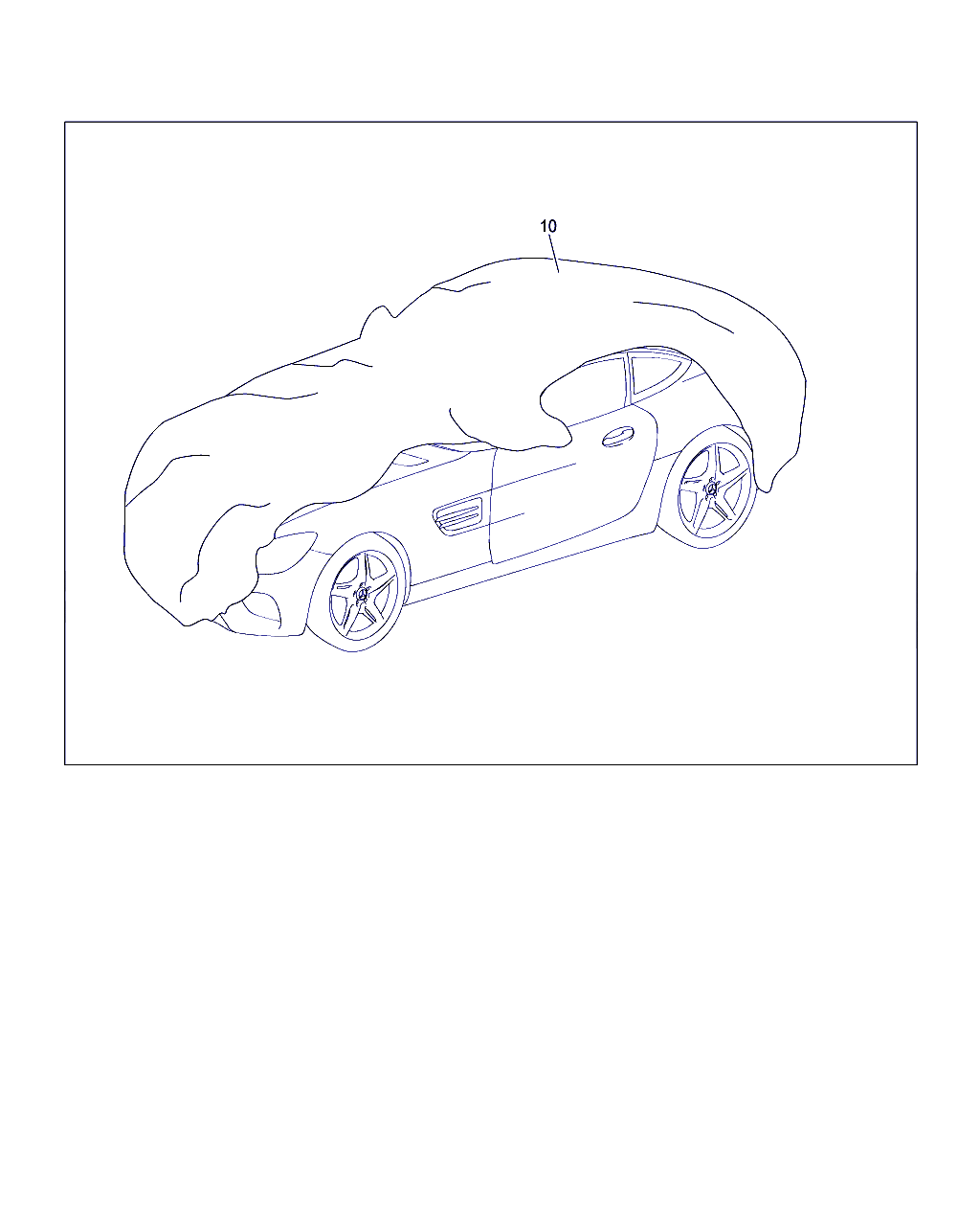 PROTECTING COVER, <span>A 190 899 01 00, Main Group: Accessories, Diagram: TARPAULIN, Location Of Picture: 10