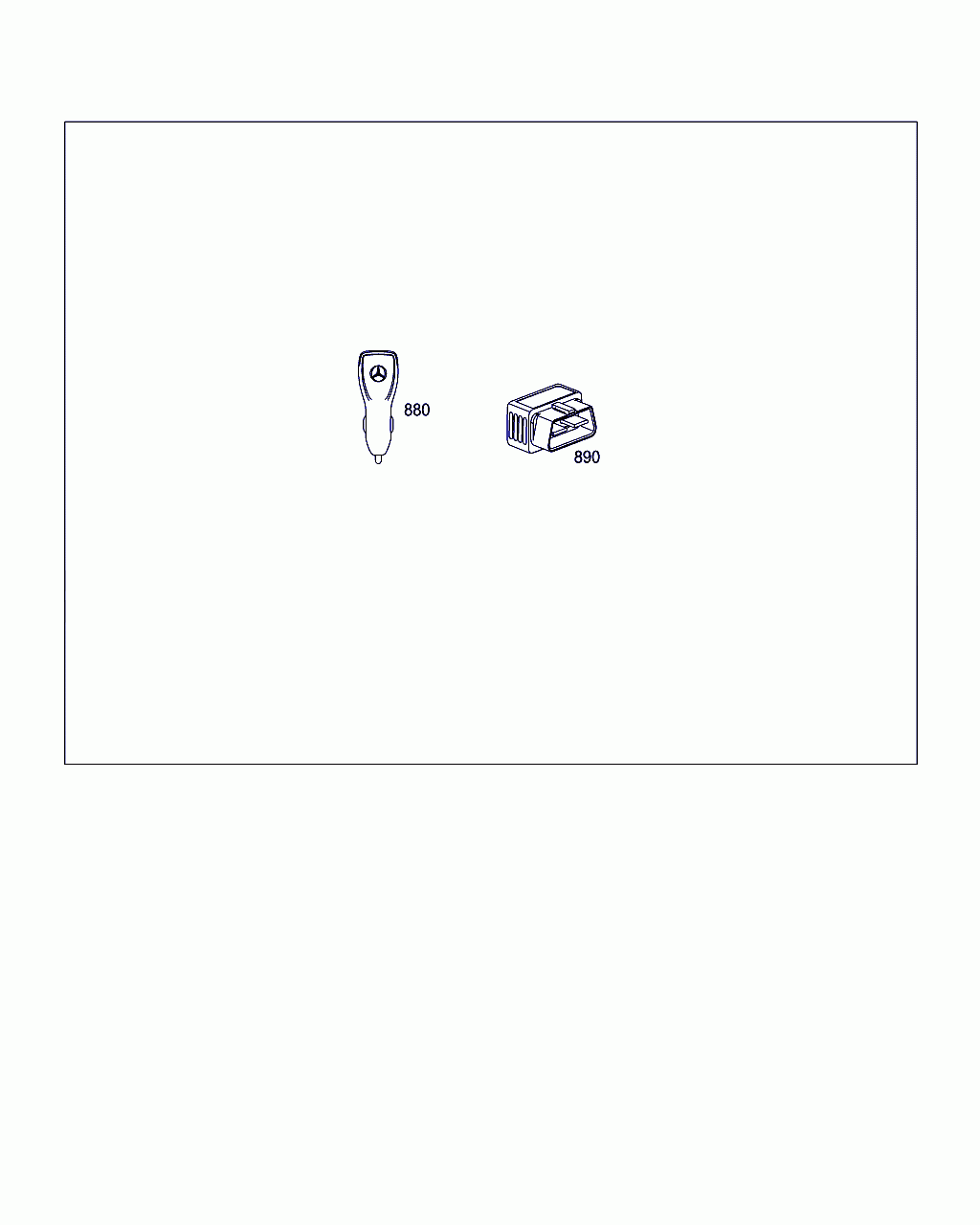 ADAPTER, <span>A 213 821 57 00, Main Group: Accessories, Diagram: ELECTRICAL COMPONENTS AND FUNCTION, Location Of Picture: 880