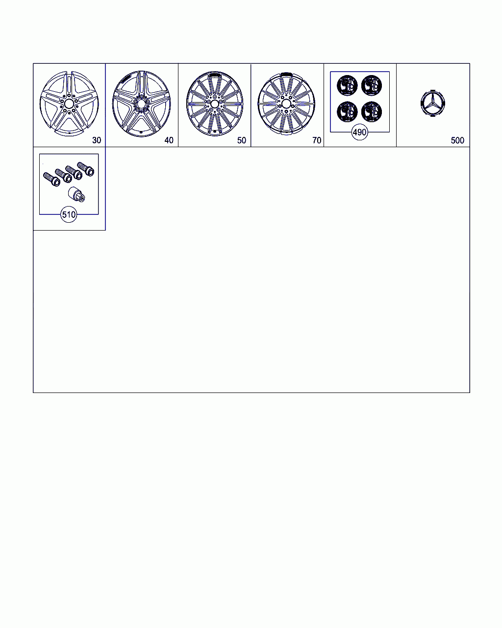 SPOKED WHEEL, <span>A 176 401 03 02, Main Group: Accessories, Diagram: WHEELS AND ACCESSORIES, Location Of Picture: 40