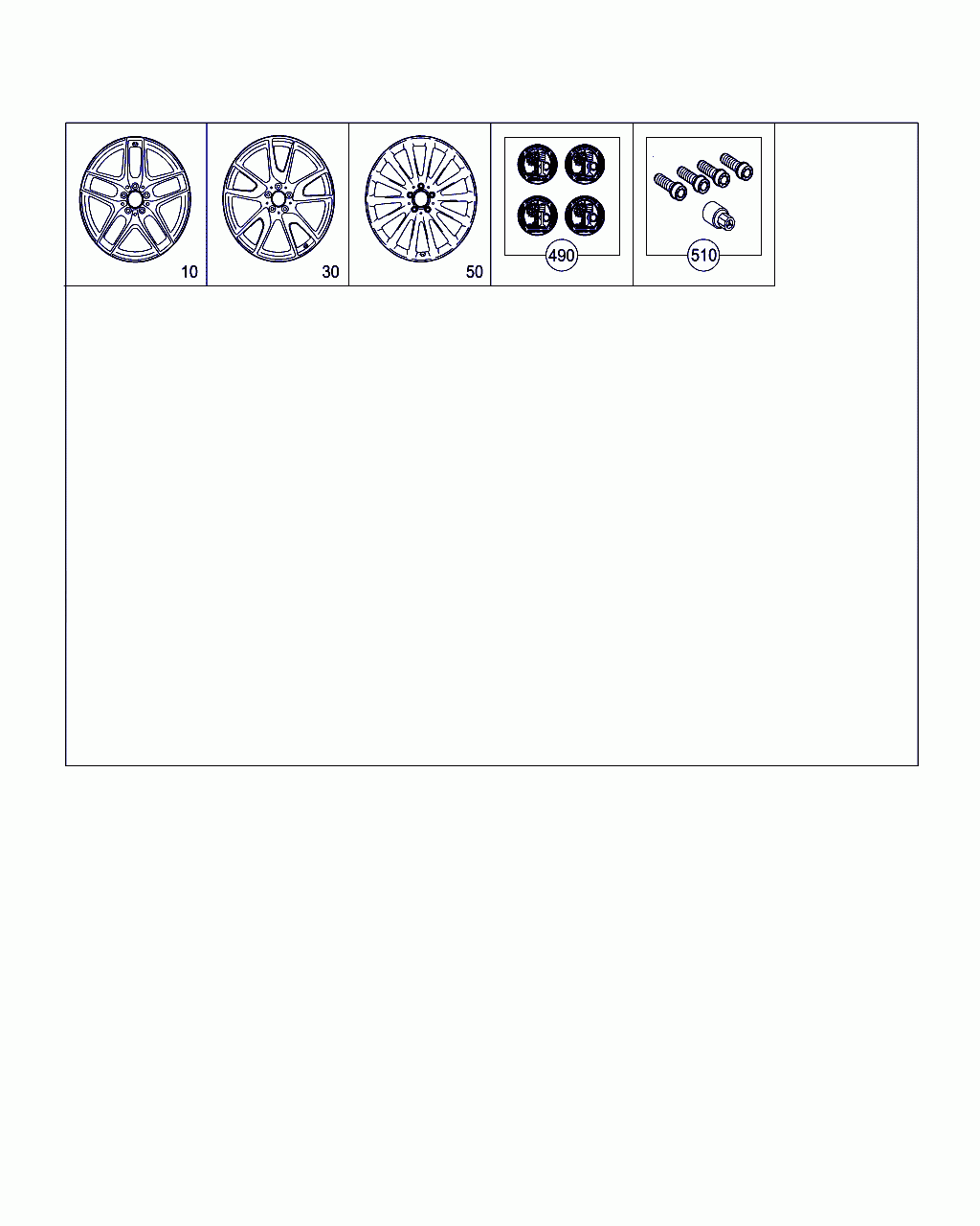HUB CAP, <span>A 000 400 31 00, Main Group: Accessories, Diagram: WHEELS AND ACCESSORIES, Location Of Picture: 490