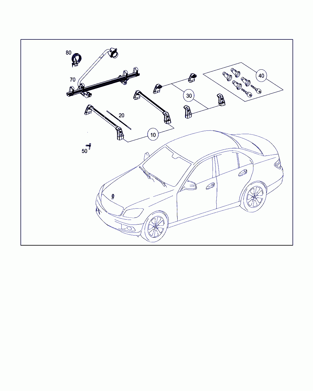 BASIC CARRIER, <span>A 204 890 13 93, Main Group: Accessories, Diagram: ROOF CARRIER SYSTEMS, Location Of Picture: 10