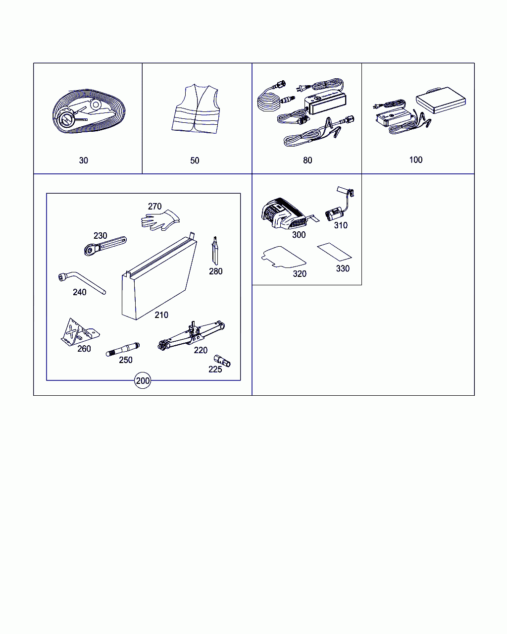 SOCKET WRENCH, <span>A 414 581 00 01, Main Group: Accessories, Diagram: TOOL AND SAFETY, Location Of Picture: 225