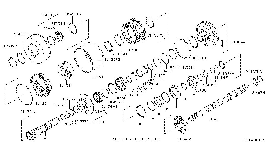RING-SEAL, <span>3152590X0A, Main Group: Power Train, Diagram: GOVERNOR,POWER TRAIN & PLANETARY GEAR, Location Of Picture: 31487