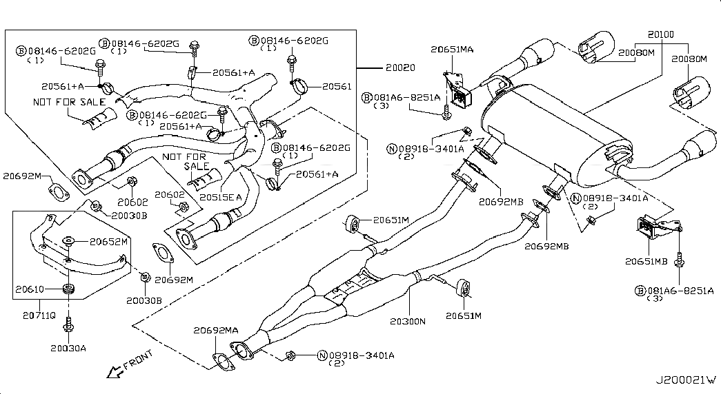 MOUNTING ASSY-EXHAUST,RUBBER, <span>20610AR010, Main Group: Exhaust & Cooling, Diagram: EXHAUST TUBE & MUFFLER, Location Of Picture: 20610